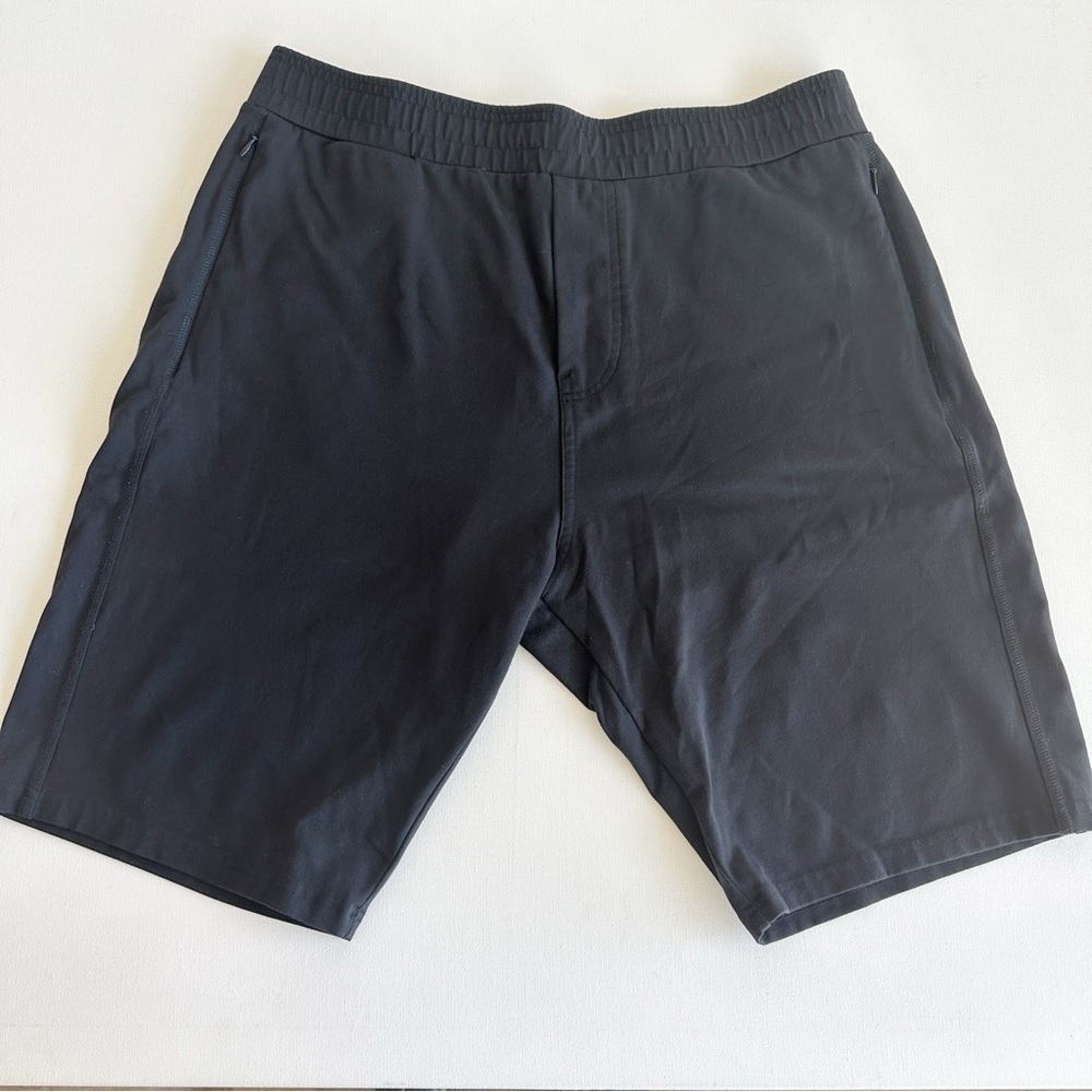 Public Rec Daymaker Shorts Men’s Size 36 Black 10” Inseam Workout Drawstring